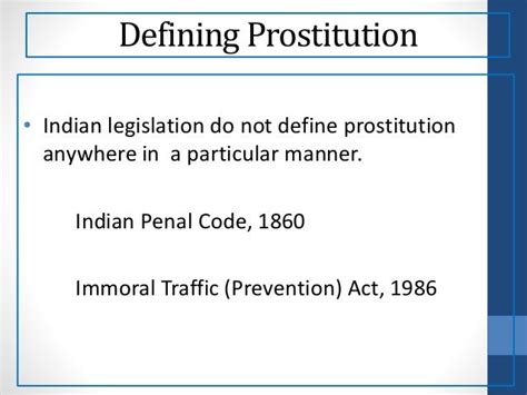 Arguments For Legalization Of Prostitution