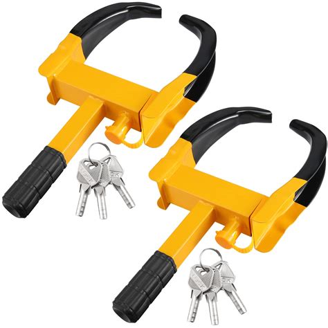 Buy Riakrum 2 Pieces Trailer Wheel Locks Trailer Hitch Lock Wheel Clamp