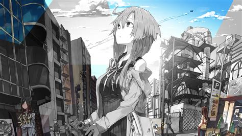 Wallpaper Id 106128 Anime Anime Girls City Camera