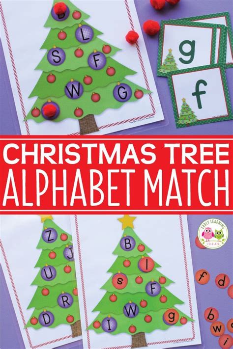 They are fun for kids and effective for teaching. Christmas Activities | Christmas Alphabet Activity ...
