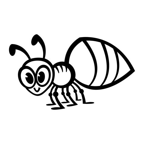 Cartoon Ant Insect Bug 546748 Vector Art At Vecteezy