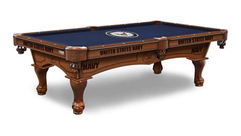 Us Navy Pool Table 8foot Navy Logo Billiard Table
