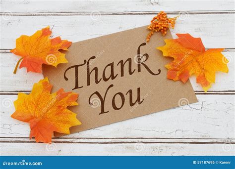 Thank You Card Stock Image Image Of Boards Object Message 57187695