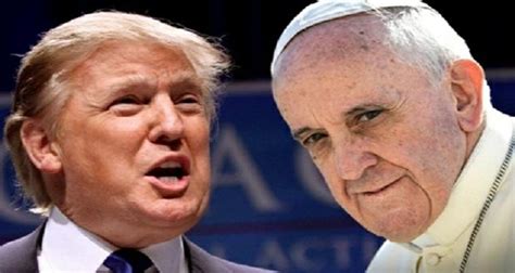 did pope francis shock world by endorsing donald trump for president