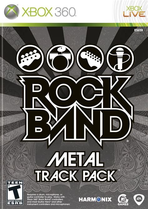 Rock Band Track Pack Metal Xbox 360 Ign