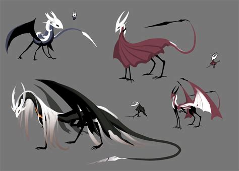 Hollow Knight Except Everyone Is A Dragon By Elk The
