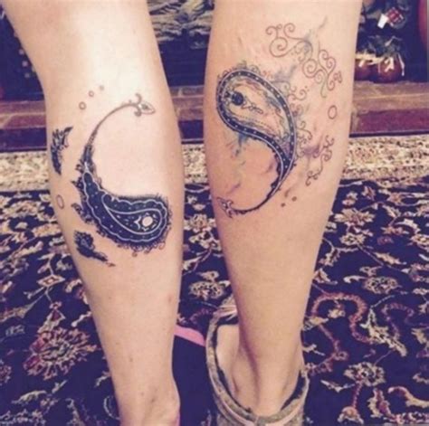 2) awesome dragon yin yang tattoos art. Pin on Tattoo Couple