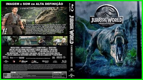 Capas Dvd R Gratis Jurassic World Mundo Dos Dinossauros