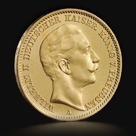 German 20 Marks Gold Coin Tavex