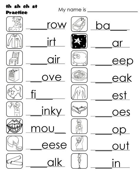 Add length, consonants, vowels, syllables, origin, spelling and more. Th Worksheets | English worksheets for kindergarten ...