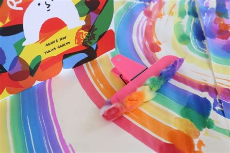 Easy Diy Rainbow Painter Mamapapabubba Art Activities For Kids