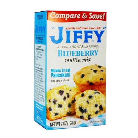 Jiffy Blueberry Muffin Mix | Muffin mix, Blueberry muffin ...