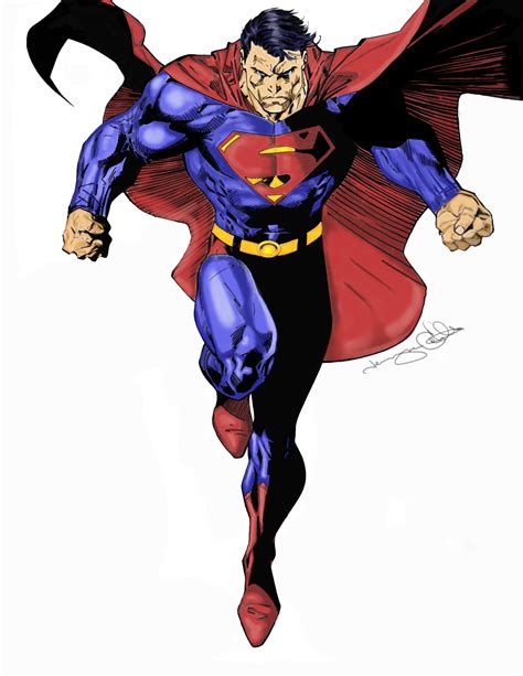 Superman Jim Lee By Thewookie57 On Deviantart