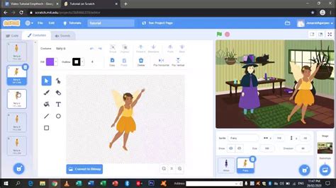 How To Make An Online Animation Story Using Scratch Youtube