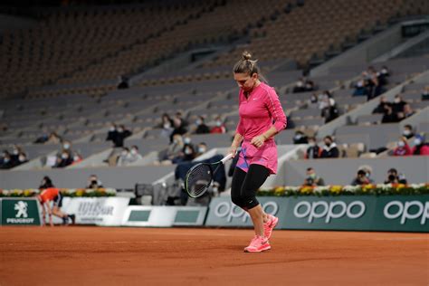 At The French Open Simona Halep Is The First To Fall On A Day Of
