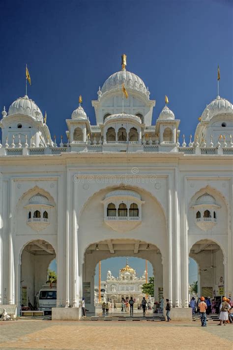 Front View Of Main Entrance Gate Takhat Sachkhand Shri Hazur