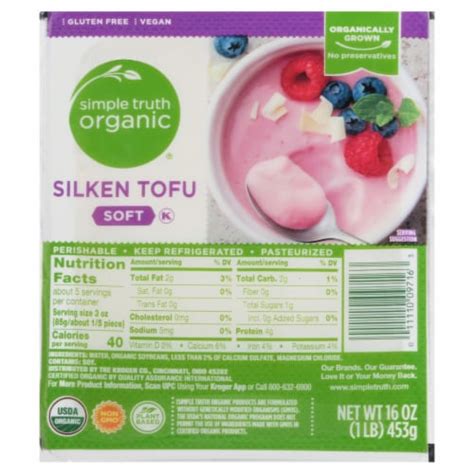 Simple Truth Organic Silken Tofu 16 Oz Kroger