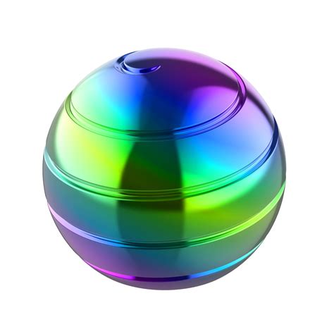 Buy Kinetic Spinning Desk Toy Ball Metal Stress Ball For Adults