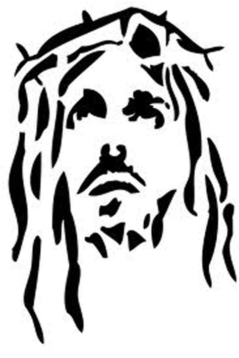Free Printable Stencil Jesus Face Coloring Pages For The Kids