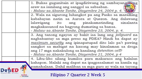 Halimbawa Ng Editoryal Na Nagpapakahulugan Maikling K