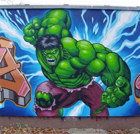 Hulk Graffiti Graffiti Graffiti Canvas Art Graffiti Art