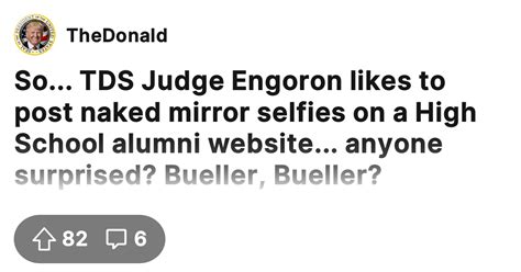 So Tds Judge Engoron Likes To Post Naked Mirror Selfies On A High School Alumni Website