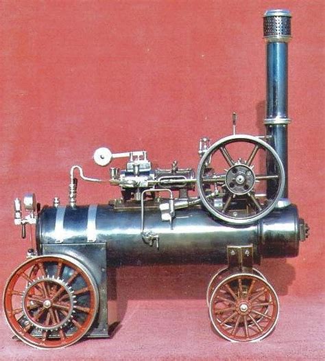 Autre Belle Locomobile Restaurée Steam Boiler Steam Engine Model