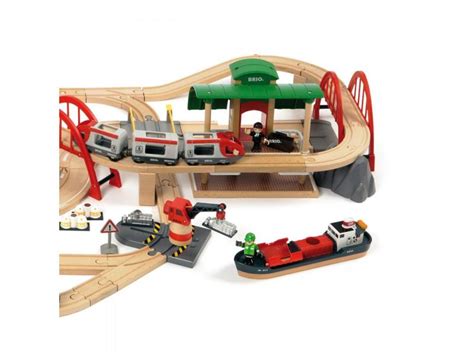 And what will it do? BRIO Deluxe Railway Train Set - 33052 | Table Mountain Toys