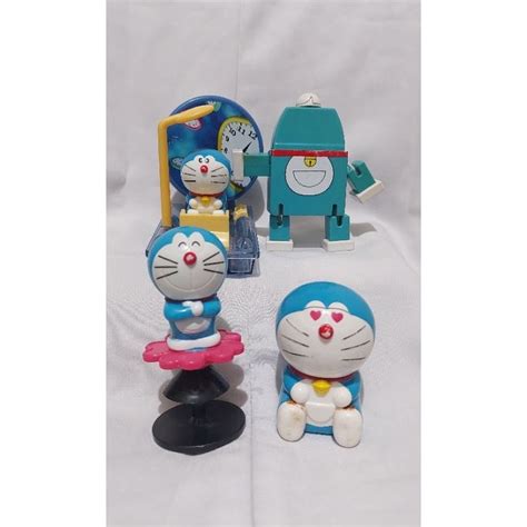 Jual Happy Meal Figure Doraemon Mcd Doraemon Mesin Waktu Set 4pcs