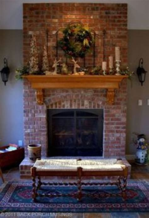 37 Modern Rustic Painted Brick Fireplaces Ideas With Images Brick