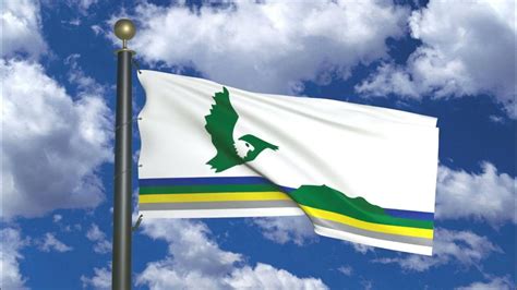 Cape Breton Island Flag Eagle Clouds Youtube