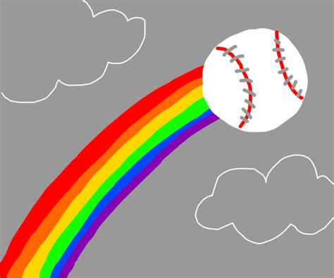 Rainbow Baseball Drawception