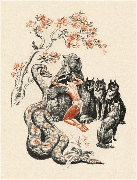 The Jungle Book By Rudyard Kipling Mowgli Illustrator Sergey