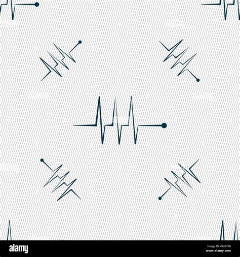 Electrocardiograma Realizado Seguimiento Icono De Signo Símbolo De