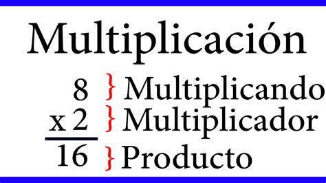 Multiplicación Funciones Matematicas Propiedades De La