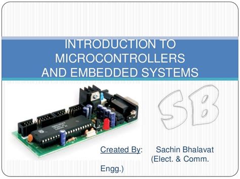 8051 Microcontroller And Embedded System