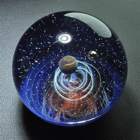 Unique T Night Sky Galaxy Marble Universe Pellet Ball Space Etsy