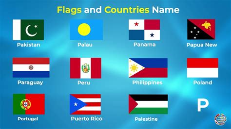 Flags And Countries By Alphabetical Order Flags Of The World Youtube