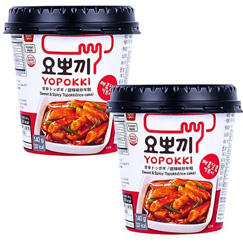 Buy Young Poong Yopokki Sweet And Spicy Tteokbokki Cup 140g I Korean