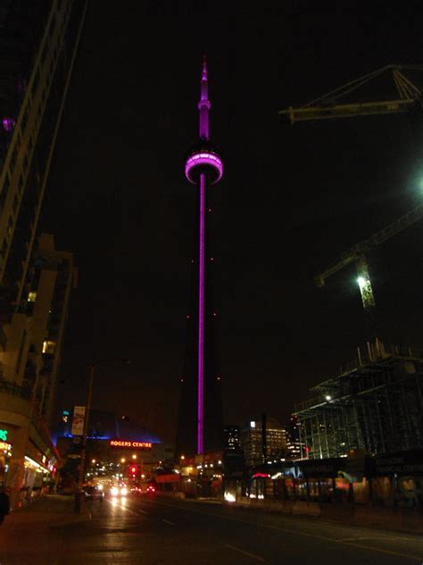 Cn Tower By Night By Littlebigdave On Deviantart