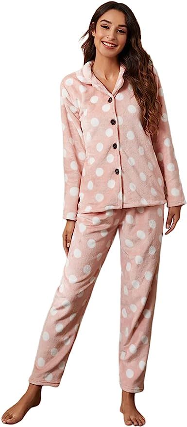 Pijama Mujer Forro Polar Pijamas De