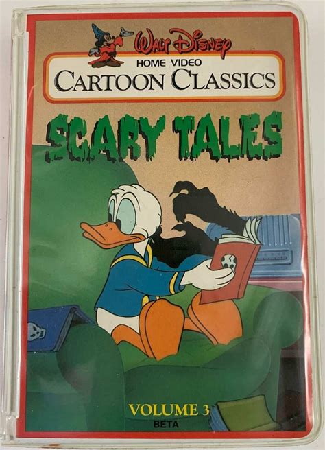 Cartoon Classics Scary Tales Volume None Disney Video Database