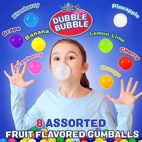 Gumballs For Gumball Machine Refills 53 Ounce Dubble Bubble Chewing