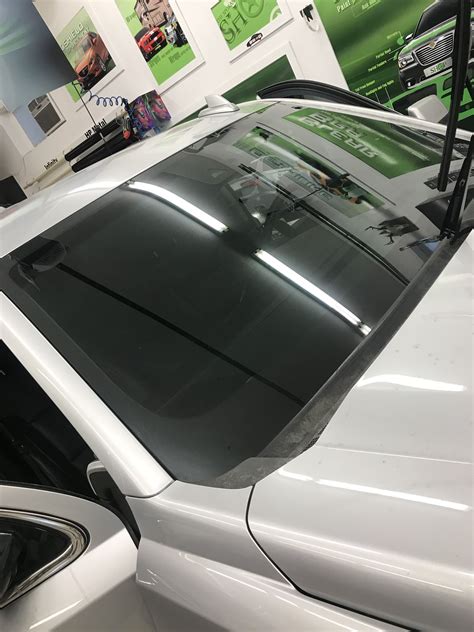 How To Install Window Tint On Windshield Window Tinting