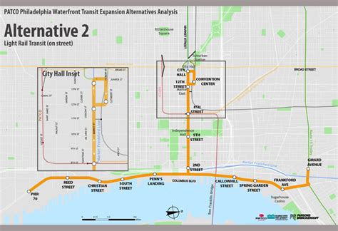 Philadelphia Selects Waterfront Transit Alignment The Transport Politic