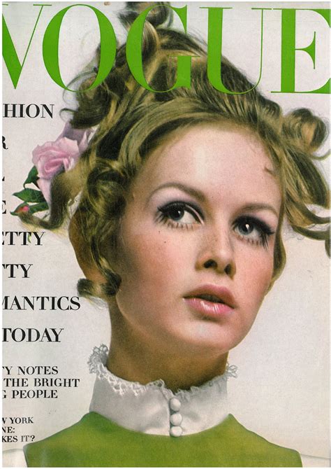 Vogue July 1967 Twiggyavedon The Fashion Spot