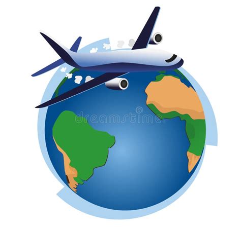 Airplane Travel Stock Vector Illustration Of Isolated 36084843