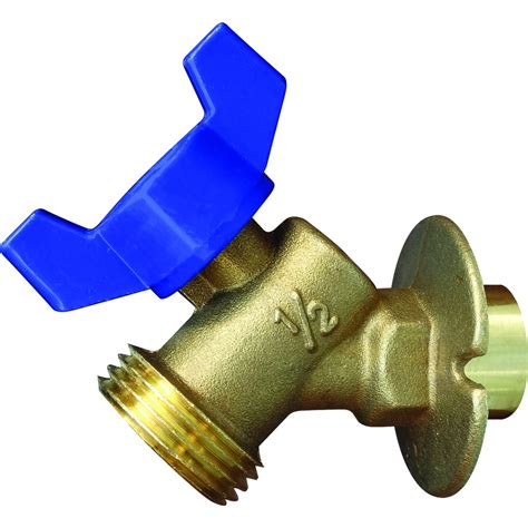 AMERICAN VALVE 1 2 In Copper Sweat Brass Quarter Turn Sillcock At Lowes Com