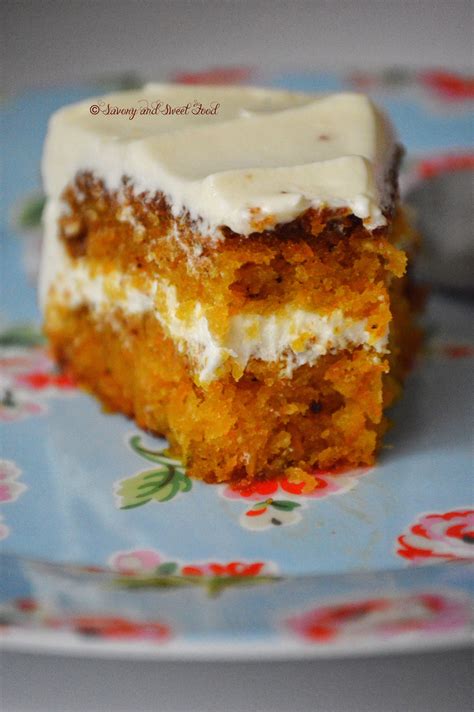 Perfect Carrot Cake With Cream Cheese Frosting Savoryandsweetfood