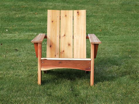 There's no unique set of characteristics for a modern lounge chair. PROJECT: Modern Adirondack Chair - Woodworking | Blog ...